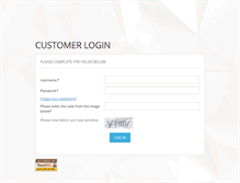 Tablet Screenshot of customers.sales-promotions.com